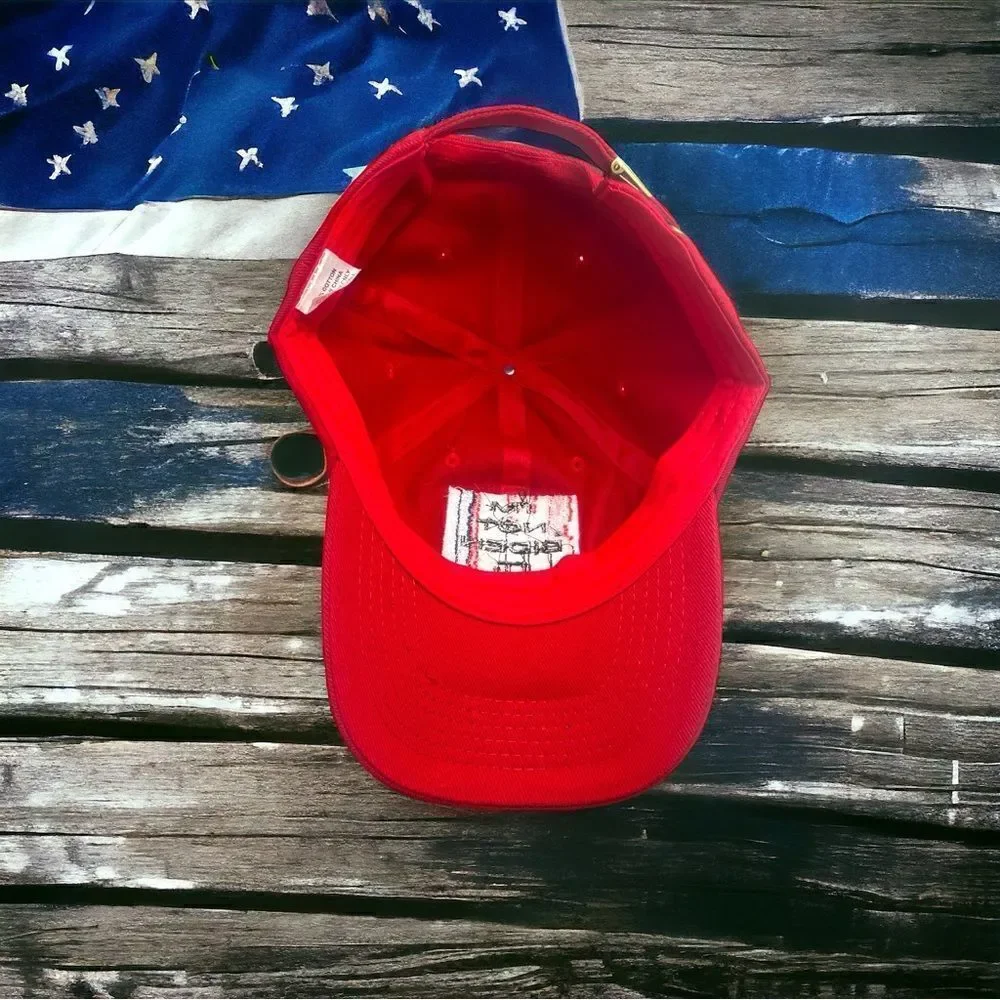 I’M NOT BIDEN IT. l USA Statement Hat, Cap l Soft Cotton l Slide Closure l New